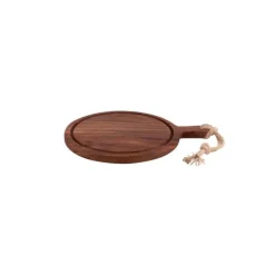 Bowls and Dishes Pure Acacia Wood serveerplank ø 30 cm