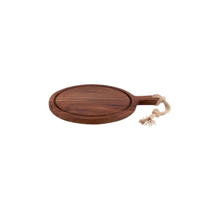 Bowls and Dishes Pure Acacia Wood serveerplank ø 30 cm