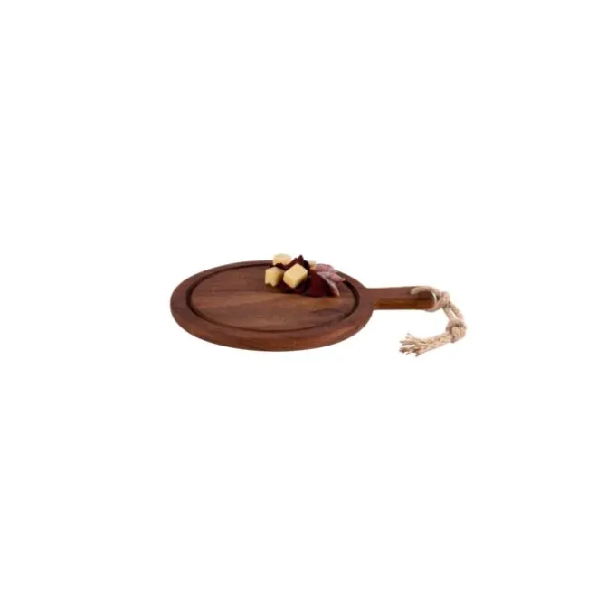 Bowls and Dishes Pure Acacia Wood serveerplank ø 25 cm