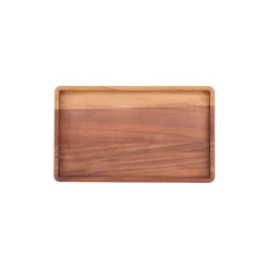 Bowls and Dishes Pure Walnut Wood serveertray 24 x 14,5 cm