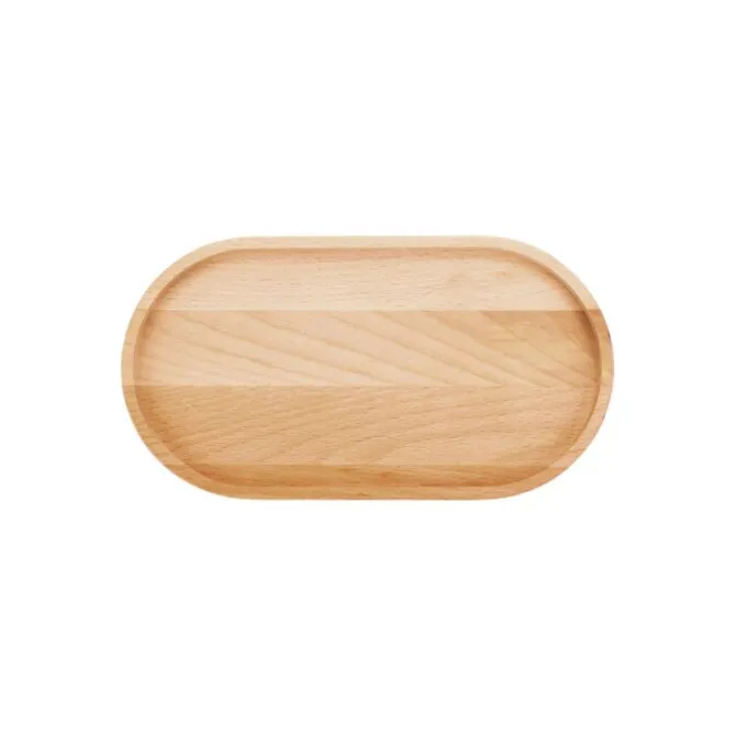 Bowls and Dishes Puur Hout serveertray ovaal 27 cm