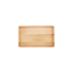 Bowls and Dishes Puur Hout serveertray 20 x 12 cm beukenhout