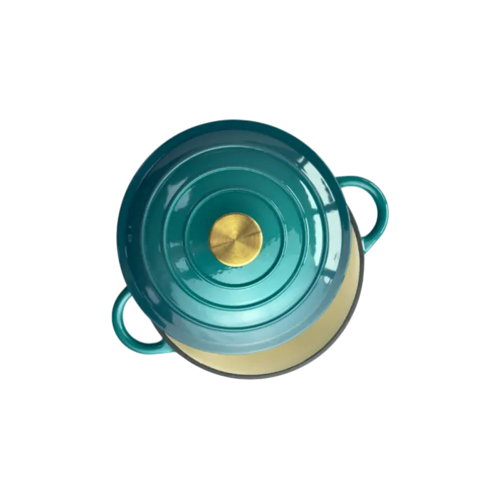 1821 braadpan ø 24 cm gietijzer Gradient Teal