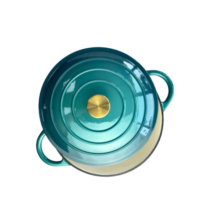1821 braadpan ø 28 cm gietijzer Gradient Teal