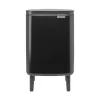 Brabantia Bo Hi afvalemmer 7 liter Matt Black