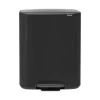 Brabantia Bo pedaalemmer 60 liter Matt Black
