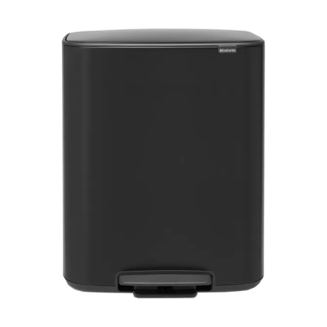 Brabantia Bo pedaalemmer 60 liter Matt Black