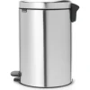 Brabantia Newicon pedaalemmer 30 liter Matt Black