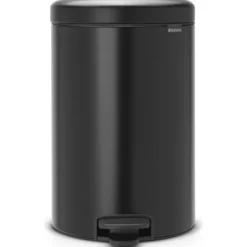 Brabantia Newicon pedaalemmer 20 liter Matt Black