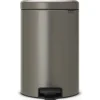 Brabantia Newicon pedaalemmer 20 liter Platinum