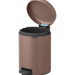 Brabantia Newicon pedaalemmer 5 liter Satin Taupe