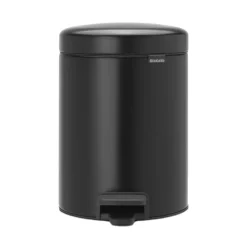 Brabantia Newicon pedaalemmer 5 liter Matt Black
