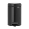 Brabantia Newicon pedaalemmer 3 liter Matt Black