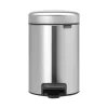 Brabantia Newicon pedaalemmer 3 liter Matt Steel