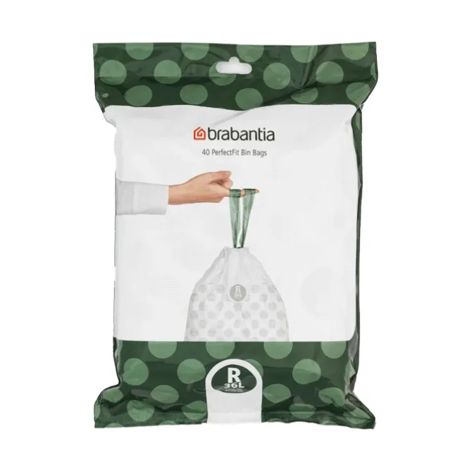 Brabantia PerfectFit R afvalzakken met trekband 36 liter 40 stuks