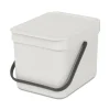Brabantia Sort en Go afvalbak 3 liter Light Grey
