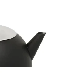Bredemeijer Duet Bella Ronde theepot 1,2 liter mat zwart