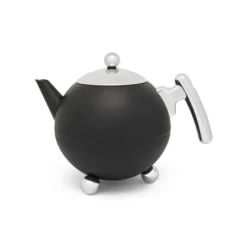 Bredemeijer Duet Bella Ronde theepot 1,2 liter mat zwart