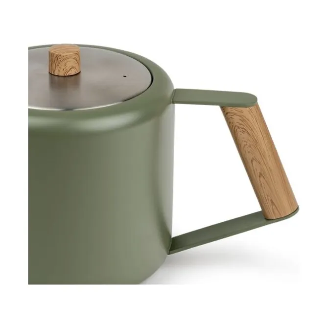Bredemeijer Duet Design Boston theepot 1,1 liter Army Green