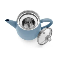 Bredemeijer Duet Eva theepot 1,1 liter rvs Ice Blue