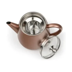Bredemeijer Duet Eva theepot 1,1 liter rvs Rust Brown