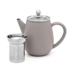 Bredemeijer Duet Eva theepot 500 ml rvs Concrete Grey