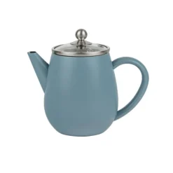 Bredemeijer Duet Eva theepot 500 ml rvs Matt Blue