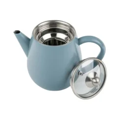 Bredemeijer Duet Eva theepot 500 ml rvs Matt Blue