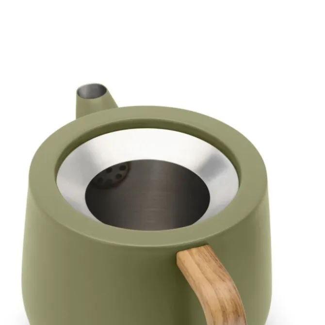 Bredemeijer Duet Facet theepot 1,1 liter Khaki