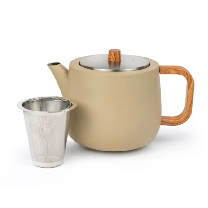 Bredemeijer Duet Facet theepot 1,1 liter Camel