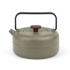 Bredemeijer Henan theepot 750 ml gietijzer khaki