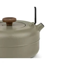 Bredemeijer Henan theepot 750 ml gietijzer khaki