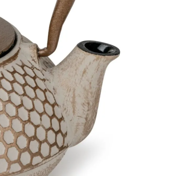 Bredemeijer Jiangxi theepot 700 ml gietijzer Beige