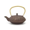 Bredemeijer Kunming theepot 1,3 liter gietijzer Aubergine