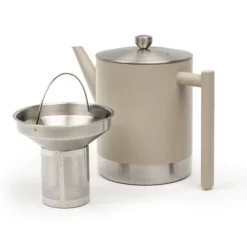 Bredemeijer Minuet Cylindre theepot 1,2 liter Taupe