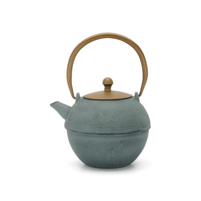 Bredemeijer Sakura theepot 1,2 liter gietijzer Blue
