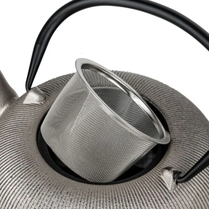 Bredemeijer Sichuan theepot 1 liter gietijzer Champagne