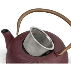 Bredemeijer Sichuan theepot 1 liter gietijzer Plum
