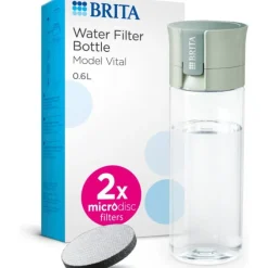 Brita On The Go Vital waterfilterfles 600 ml kunststof mintgroen