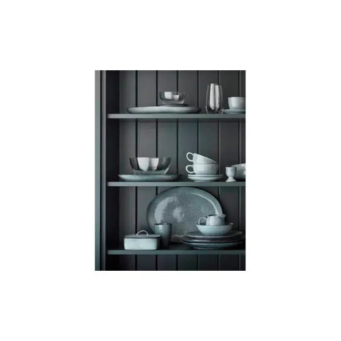 Broste Copenhagen Nordic Sea diep bord ø 29 cm aardewerk blauw