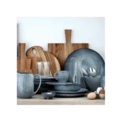 Broste Copenhagen Nordic Sea diep bord ø 29 cm aardewerk blauw