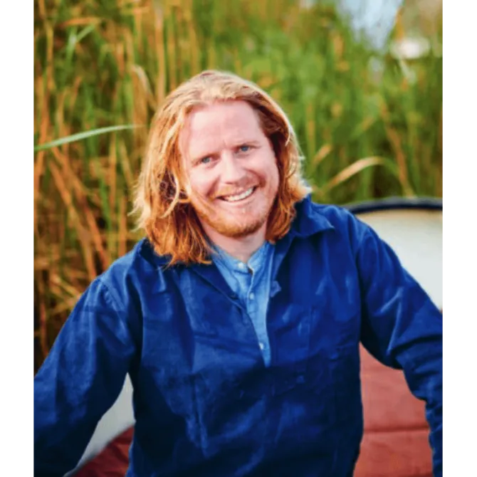 Buiten eten met Pieter Kok