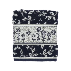 Bunzlau Castle Daydream Dark Blue handdoek 53 x 60 cm