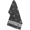 Bunzlau Castle Forest Animals theedoek 65 x 65 cm katoen Black