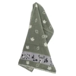 Bunzlau Castle Forest Animals handdoek 53 x 60 cm katoen Dark Green