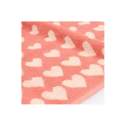 Bunzlau Castle Hearts Pink handdoek 53 x 60 cm