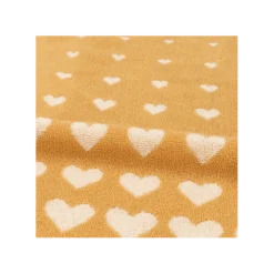 Bunzlau Castle Hearts Yellow handdoek 53 x 60 cm