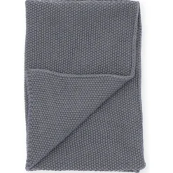 Bunzlau Castle Organic Home handdoek 60 x 40 cm katoen Grey