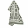 Bunzlau Castle Rijksmuseum Canal Houses handdoek 53 x 60 cm Dark Green