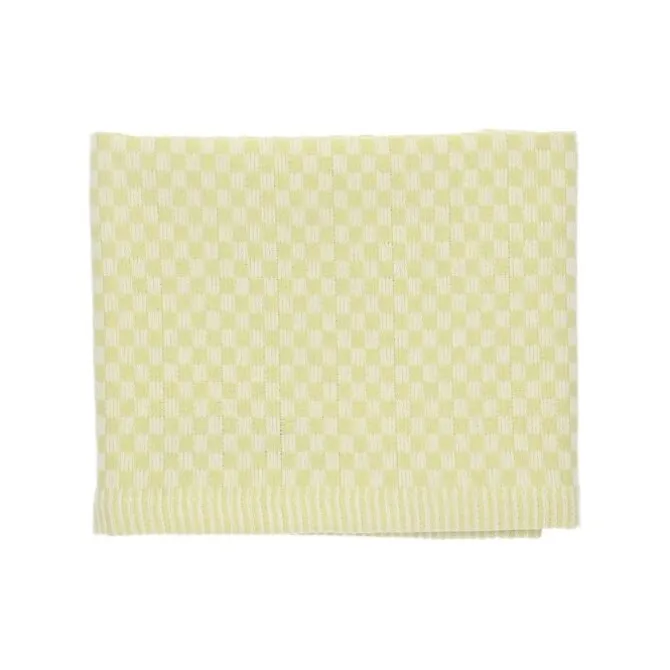 Bunzlau Castle Small Check theedoek 65 x 65 cm katoen groen